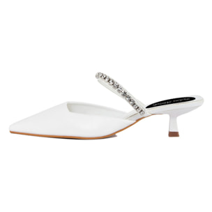 Sandalo Donna colore Bianco