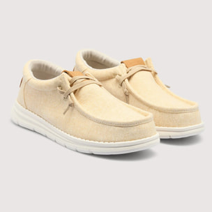 Mocasines Casual Beige - Shia