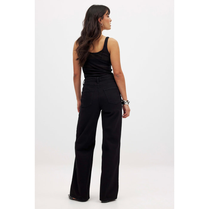 Jean large à taille haute Jeans larges Nakd
