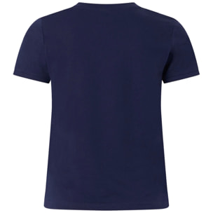 Kappa - Camisetas y tops Mujer Azul - Logo Cabou