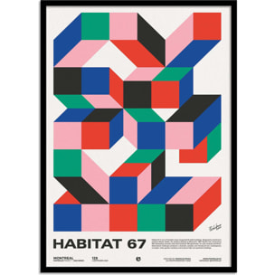 Affiche - Habitat 67 - Posterlad