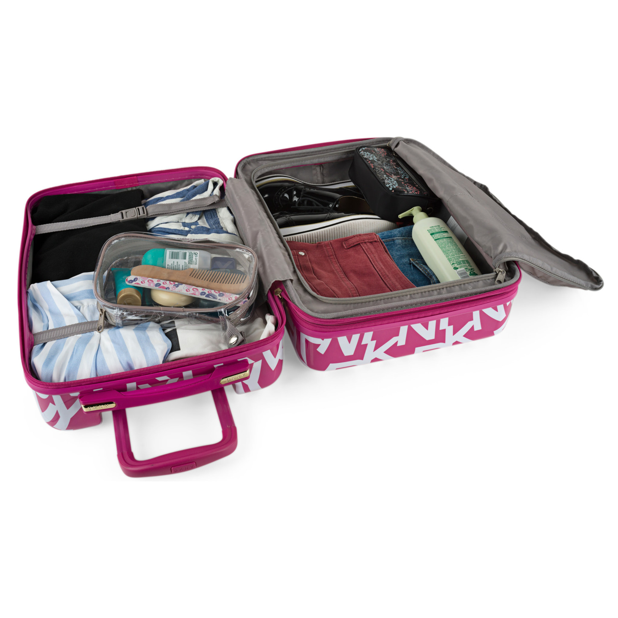 Maleta Pc Pequeña Dkny Dkny-626 Signature Hardside Magenta