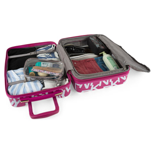 Maleta Pc Pequeña Dkny Dkny-626 Signature Hardside Magenta