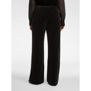 Elena Mirò - Pantaloni in velluto - Nero