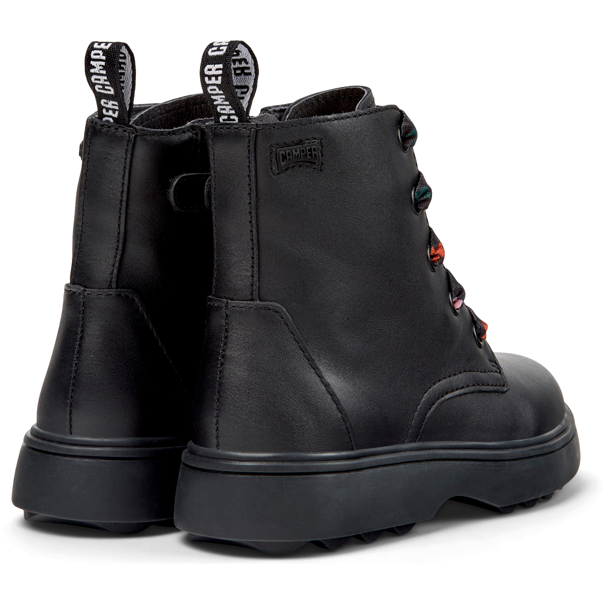 Botines - CAMPER Norte - Negro - Cuero liso