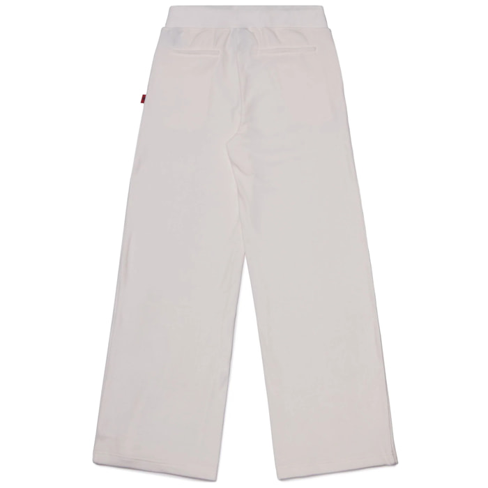 Pantaloni Robe di Kappa Donna Gauja Bianco
