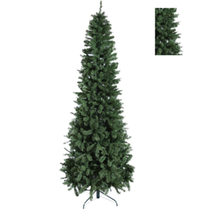 Albero Di Natale Slim "Kentucky"  - Altezza 270cm - Albero Realistico in PVC - Extra Folto con 1902 Rami