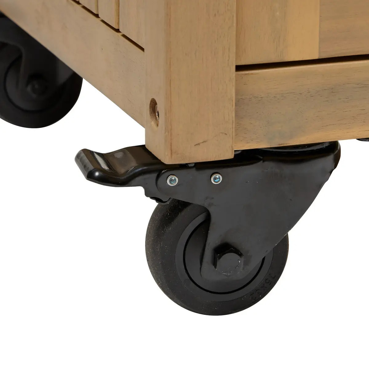 Module de cuisine d'été Lodgia 2 portes 50x100cm bois d'acacia