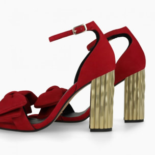 SANDALIAS ROJAS WORTER
