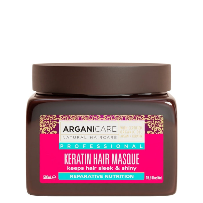 Keratine - Masque Réparateur et Nutritif 500 ml