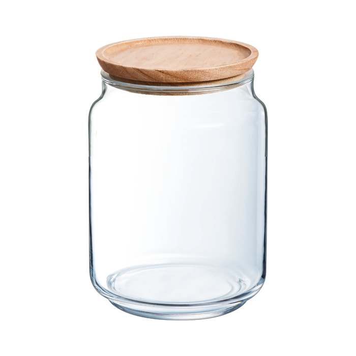 Tarro 2L Pure Jar Wood - Luminarc