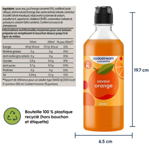 Concentré SODASTREAM ORANGE 440ml