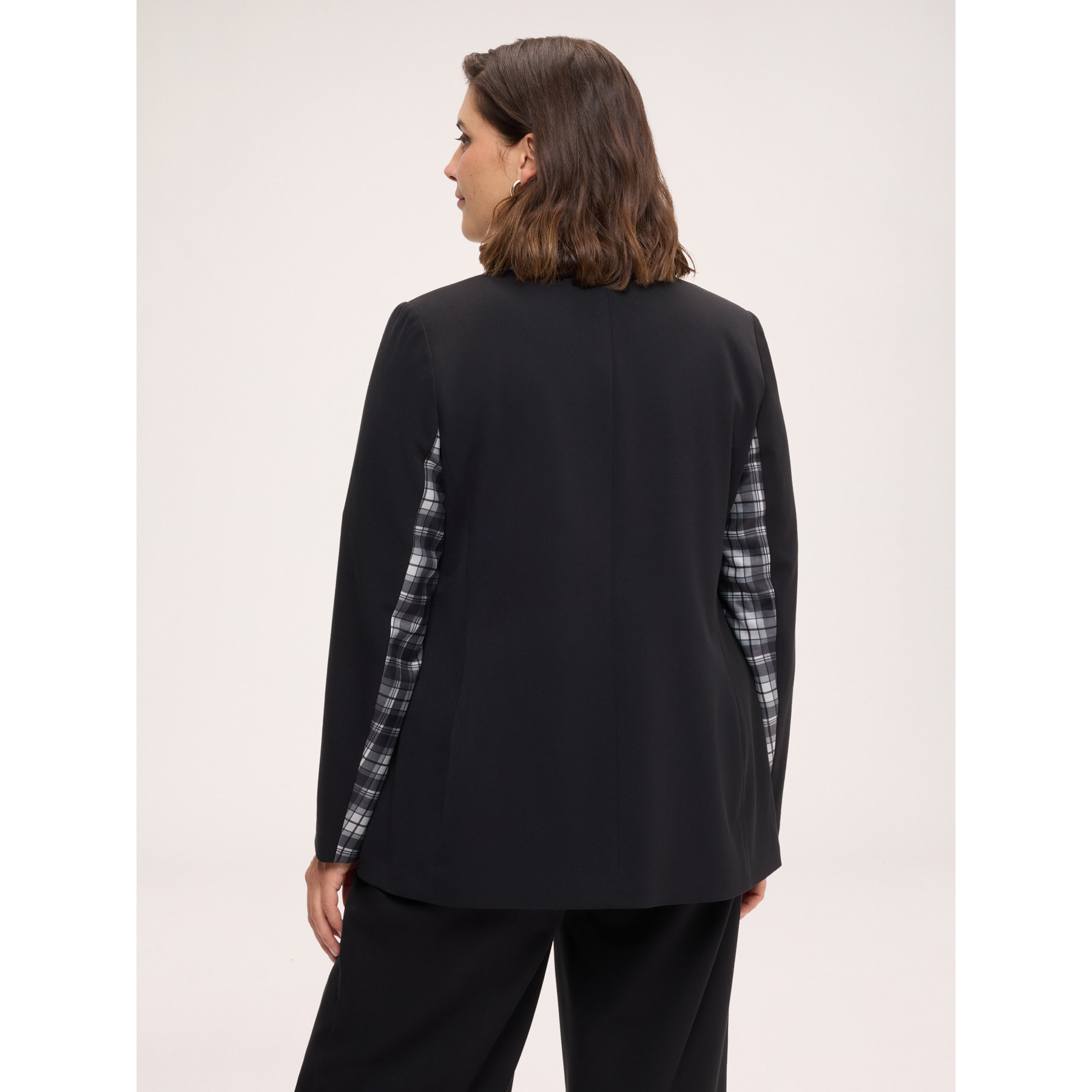 Fiorella Rubino - Blazer bicolor - Negro
