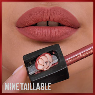 Crayon à Lèvres Maybelline Lifter Liner Holiday Glimmer, fini éclat multidimensionnel, tenue longue durée, formule hydratante à