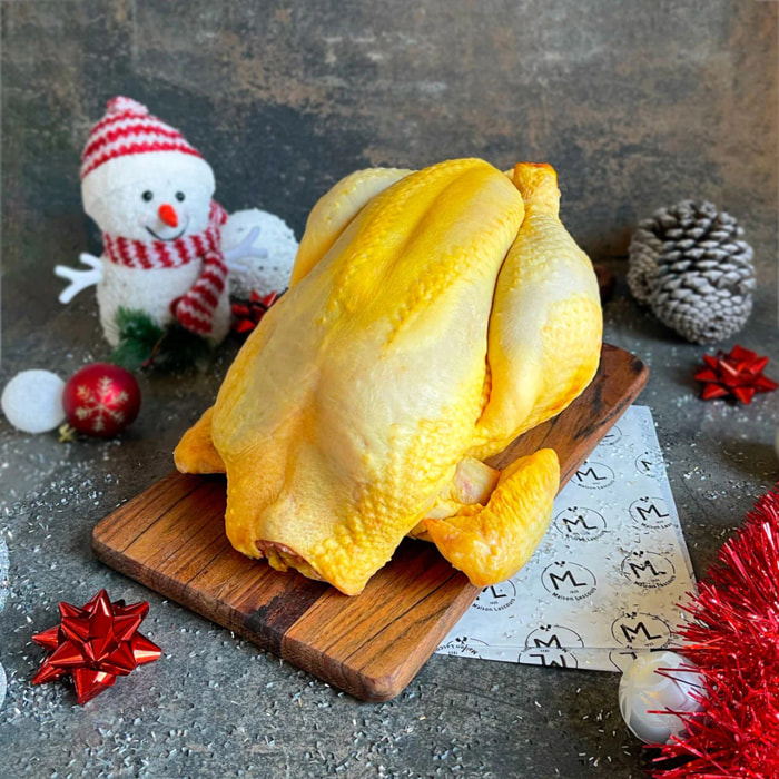 Chapon Fermier Premium farce au Foie Gras