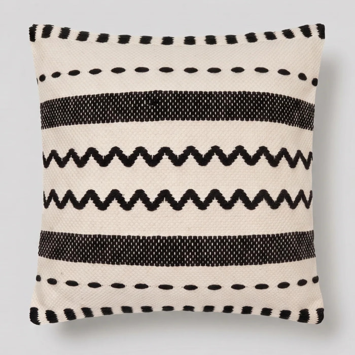 Cojín cuadrante algodón Leito 45x45 - funda + relleno