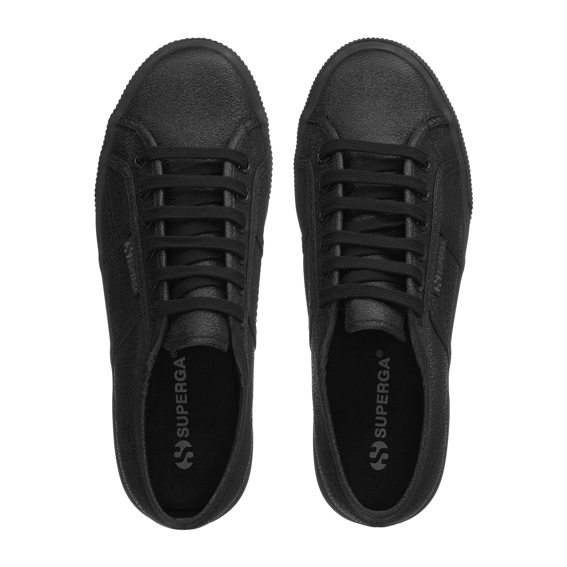 Scarpe da donna Superga Nero 2790 LAME