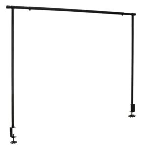 Barre décorative de table noir L200cm