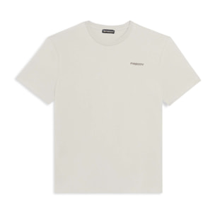 T-shirt basic in cotone con logo lato cuore