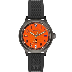 Reloj Nautica NAPCFS915 Hombre Analogico Cuarzo con Correa de Silicona