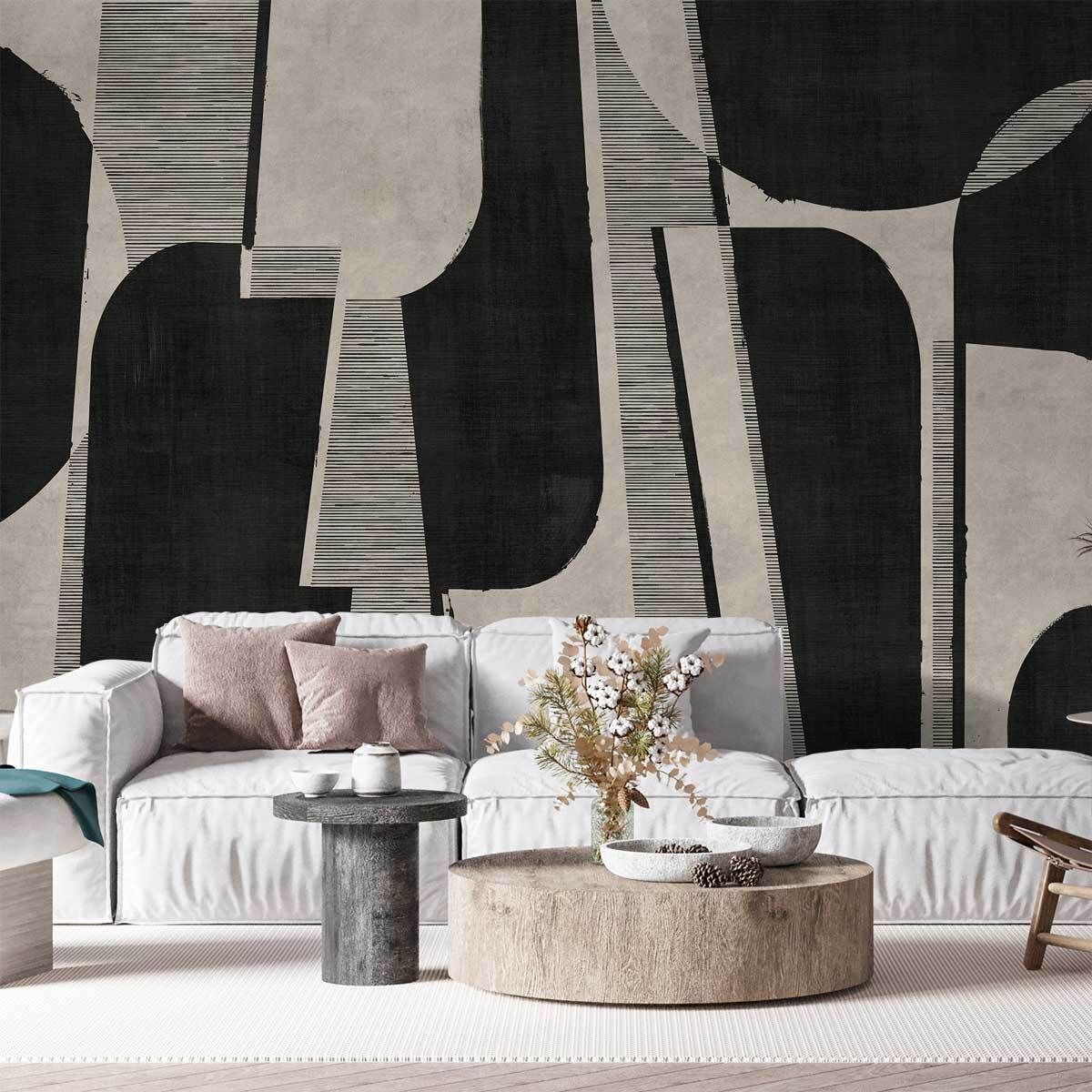 Papier peint panoramique Nuit statique  Intissé