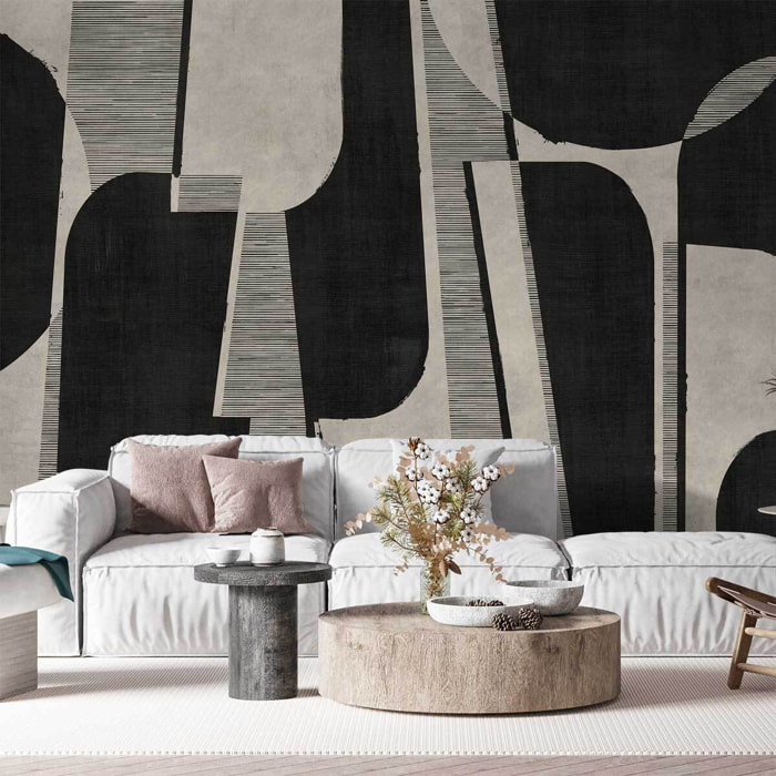 Papier peint panoramique Nuit statique  Intissé