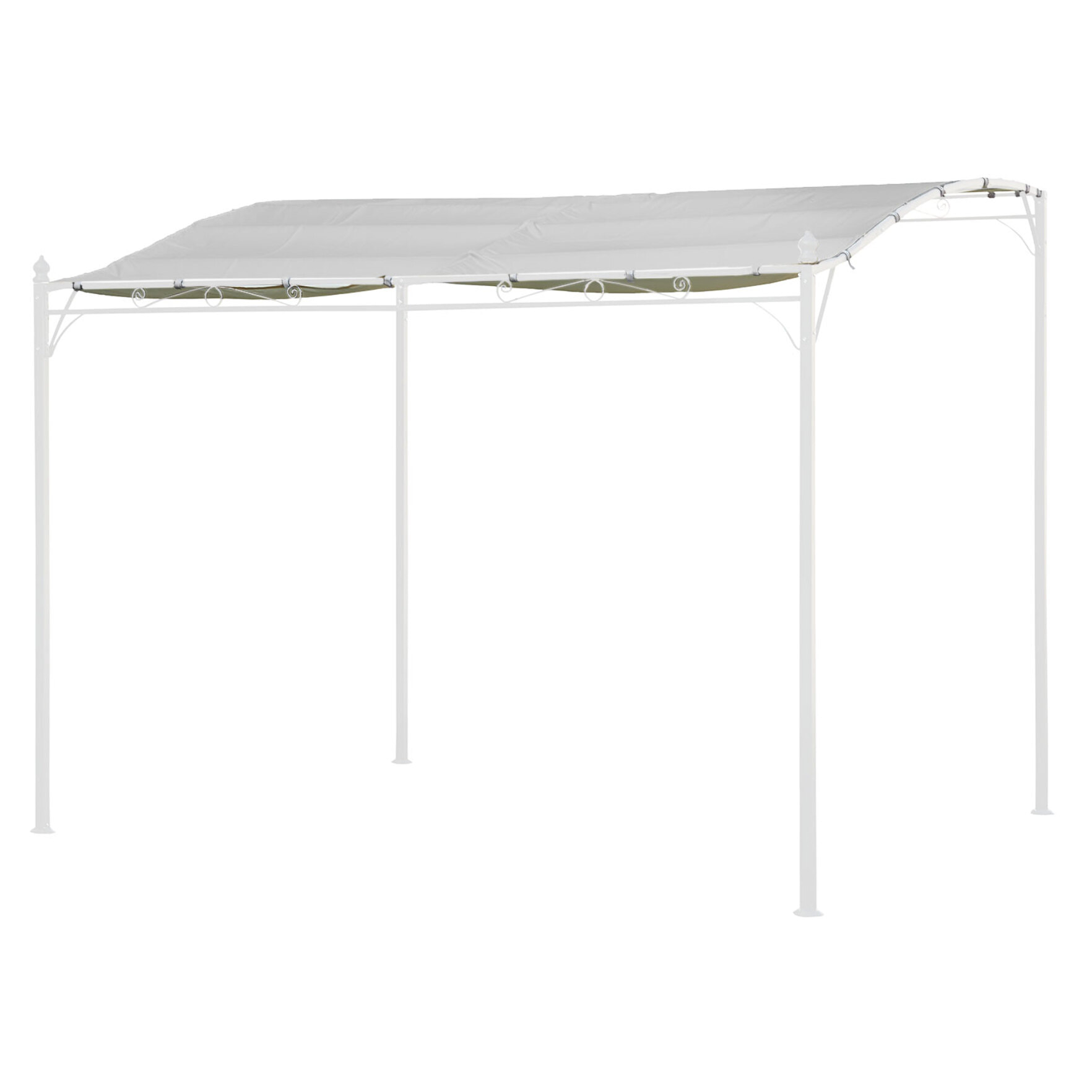 Toile pour pergola murale 3 × 2,5m NICE beige