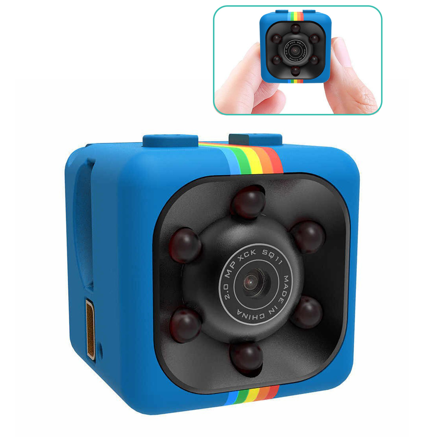 SQ11 Microcamera Full HD 1080 con visione notturna e sensore di movimento