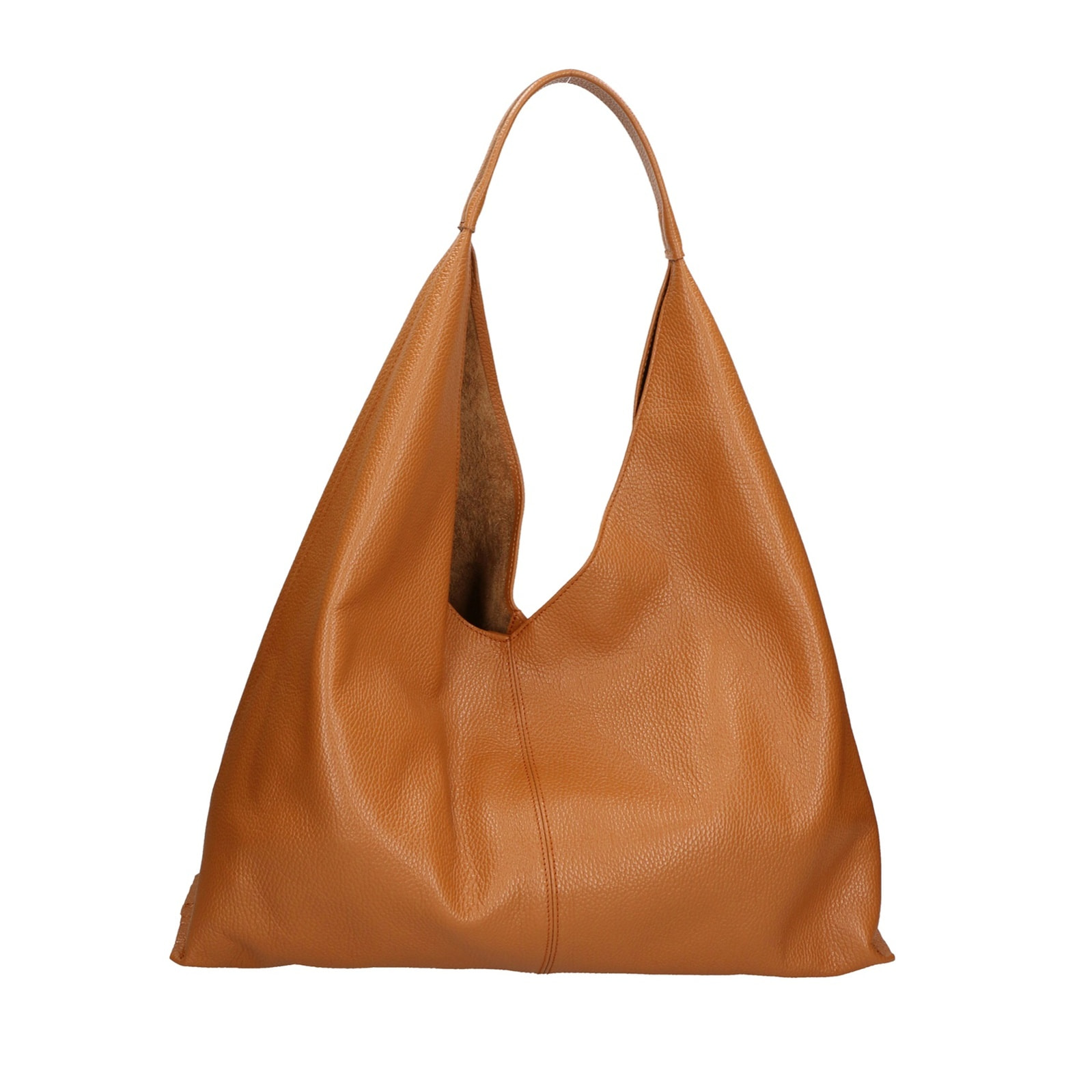 Borsa a spalla da donna - Modello Ginger - Vera pelle - 25.0 x 14.0 x 13.0 cm