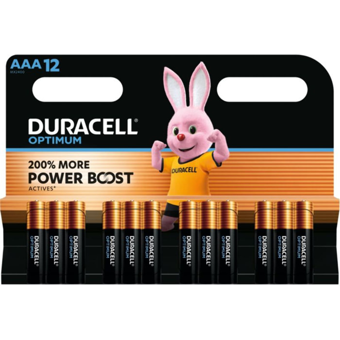 Pile DURACELL LR03 AAA x12 OPTIMUM