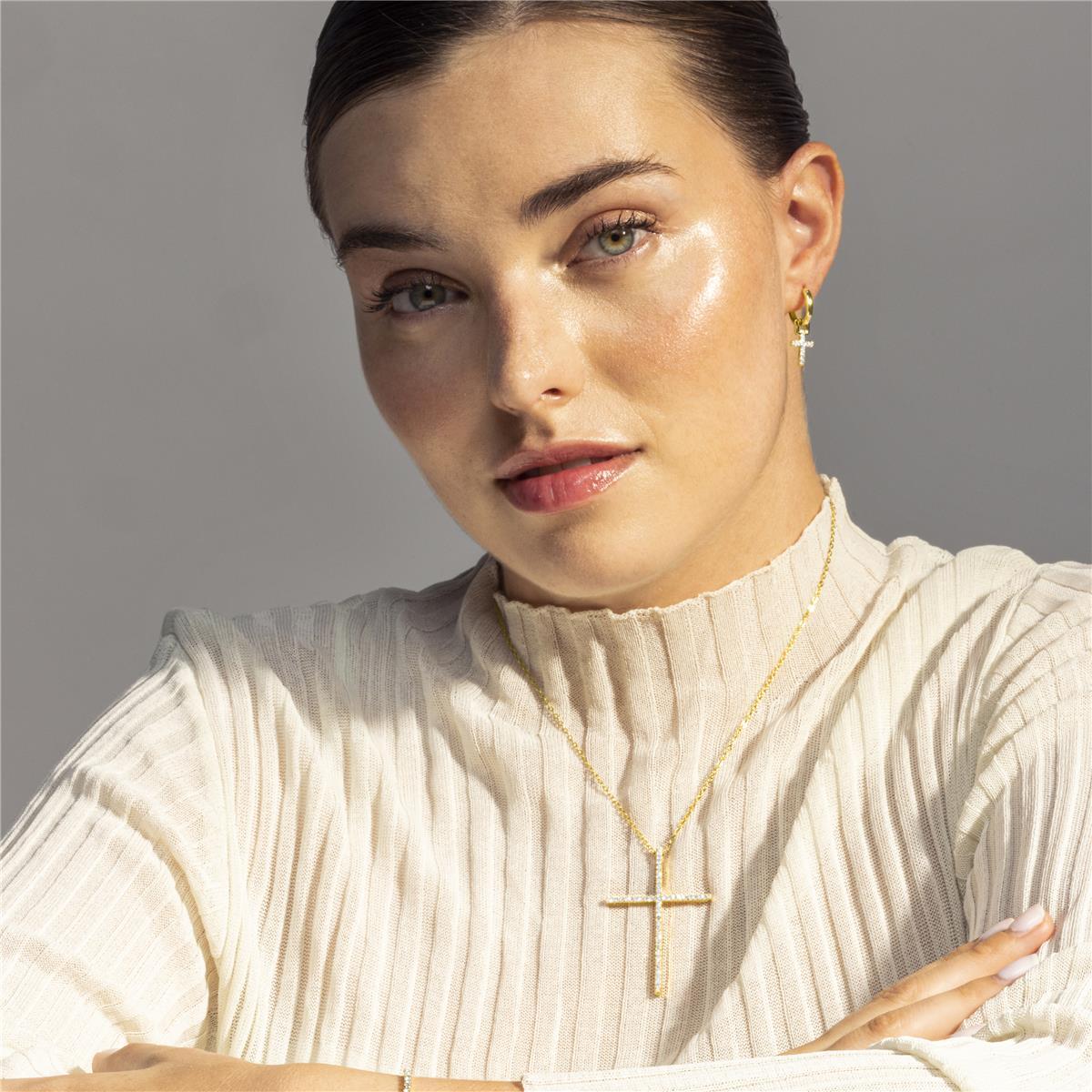 Pendientes Lux by Lux acabadoss en oro 18k