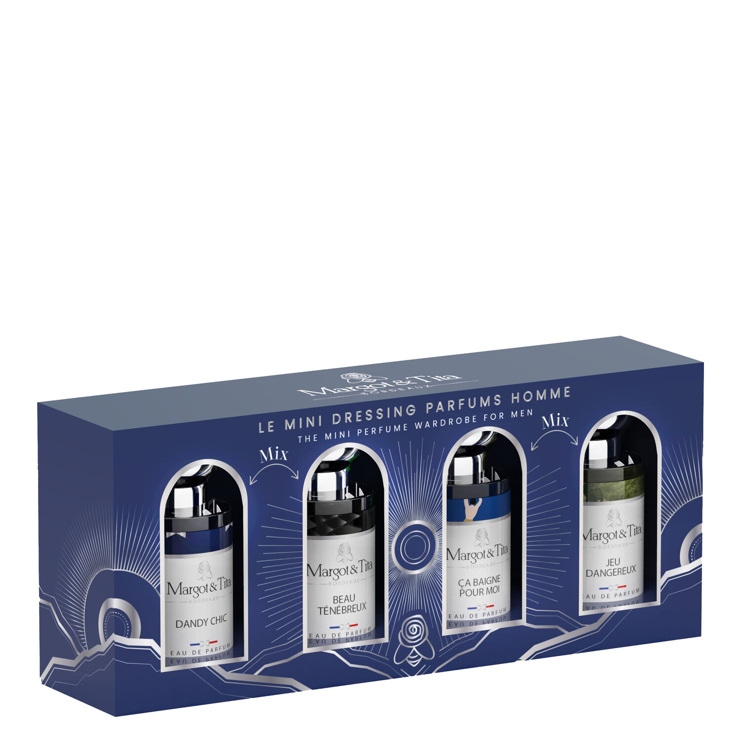 Le Mini Dressing Homme - Coffret Mini Dressing Eau de Parfum 4 x 15ml