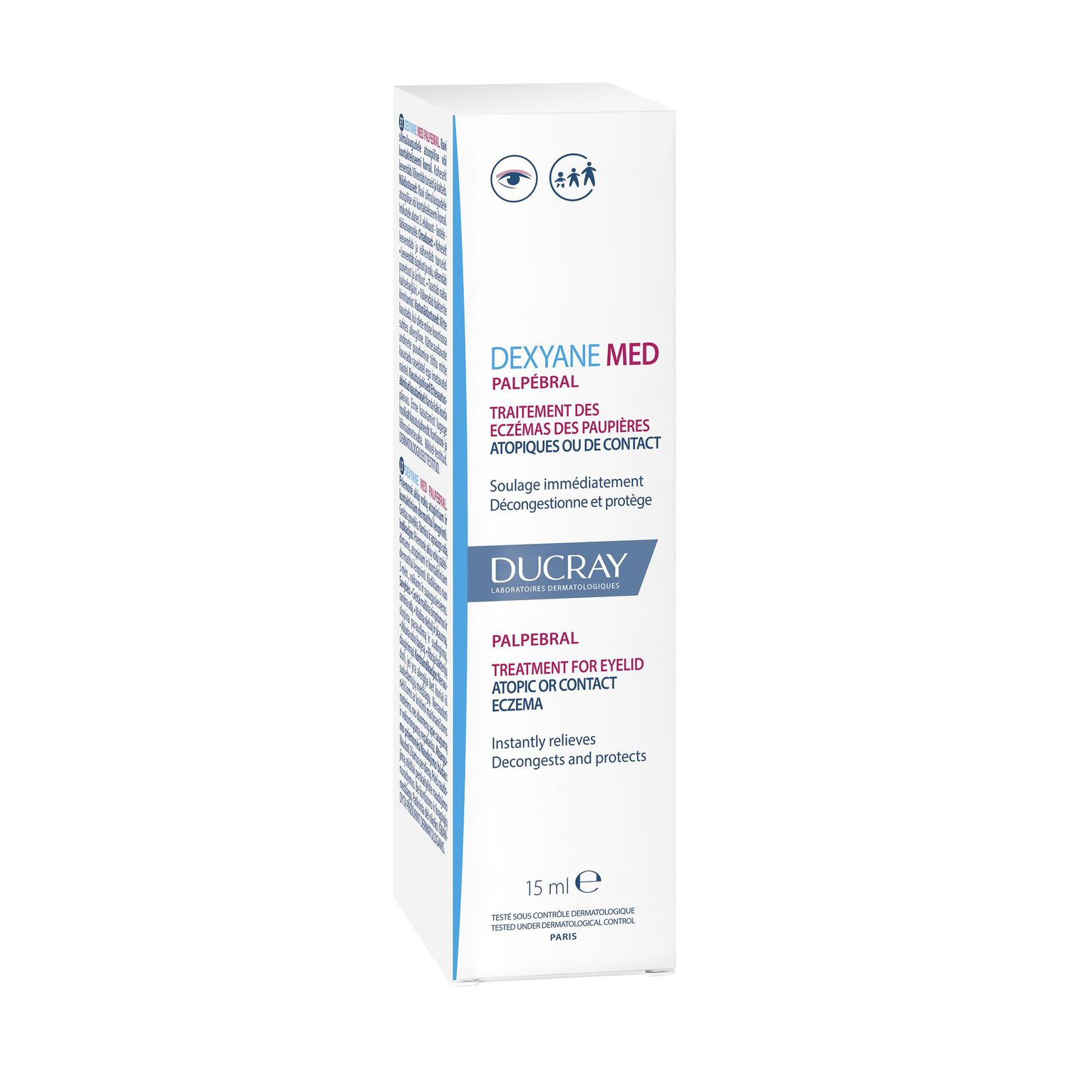 Ducray Palpébral Dexyane Med - Traitement des Eczémas des Paupières Atopiques ou de Contact