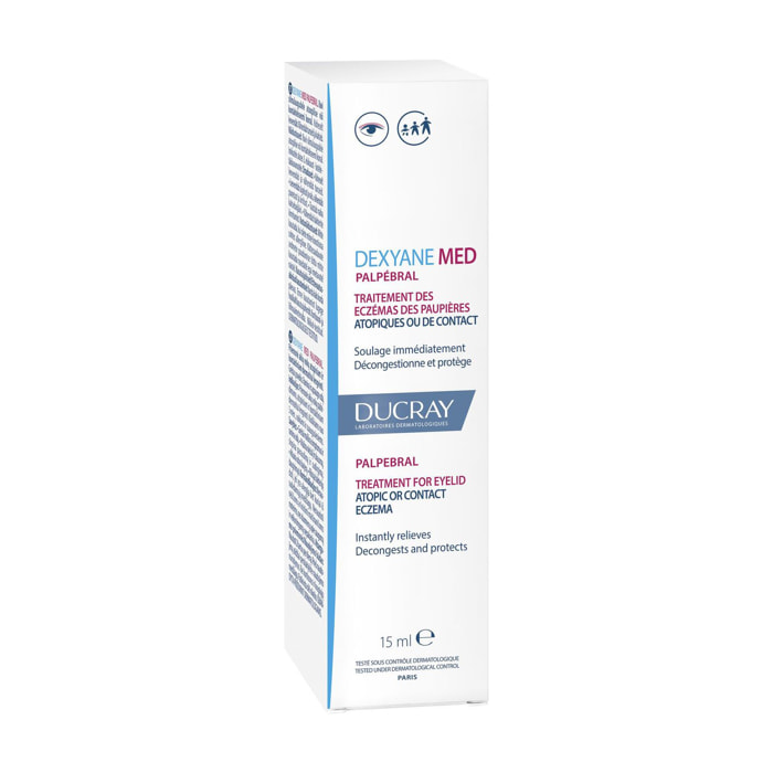 Ducray Palpébral Dexyane Med - Traitement des Eczémas des Paupières Atopiques ou de Contact