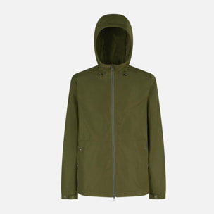 Chubasqueros > Cortavientos Hombre de la marca GEOX  modelo M LEITAN MID PARKA VERDE