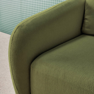 Canapé convertible 2 places tissu chenille  TWIST