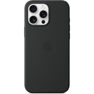 Coque APPLE iPhone 16 Pro Max Noir MagSafe silicone