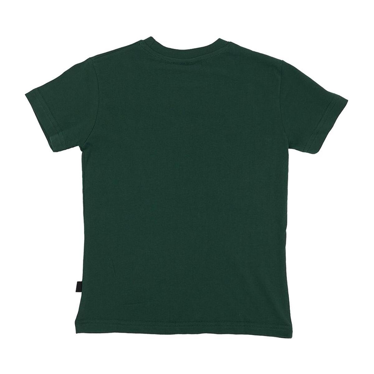 Camiseta universitaria infantil de manga corta.