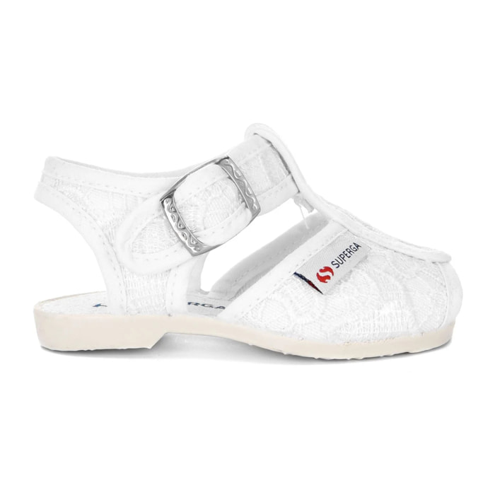 Sandali Superga Bambina Bianco 1200-Macramej