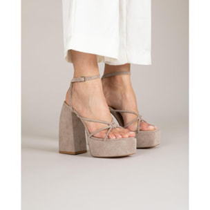 Sandalias de tacón - Dan - 15 cm