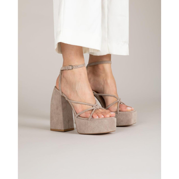 Sandalias de tacón - Dan - 15 cm