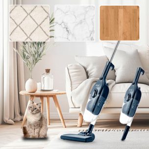 Aspirapolvere 2 in 1 ciclonico, 2000W, con filtro Hepa antiacaro, cavo di 5m.