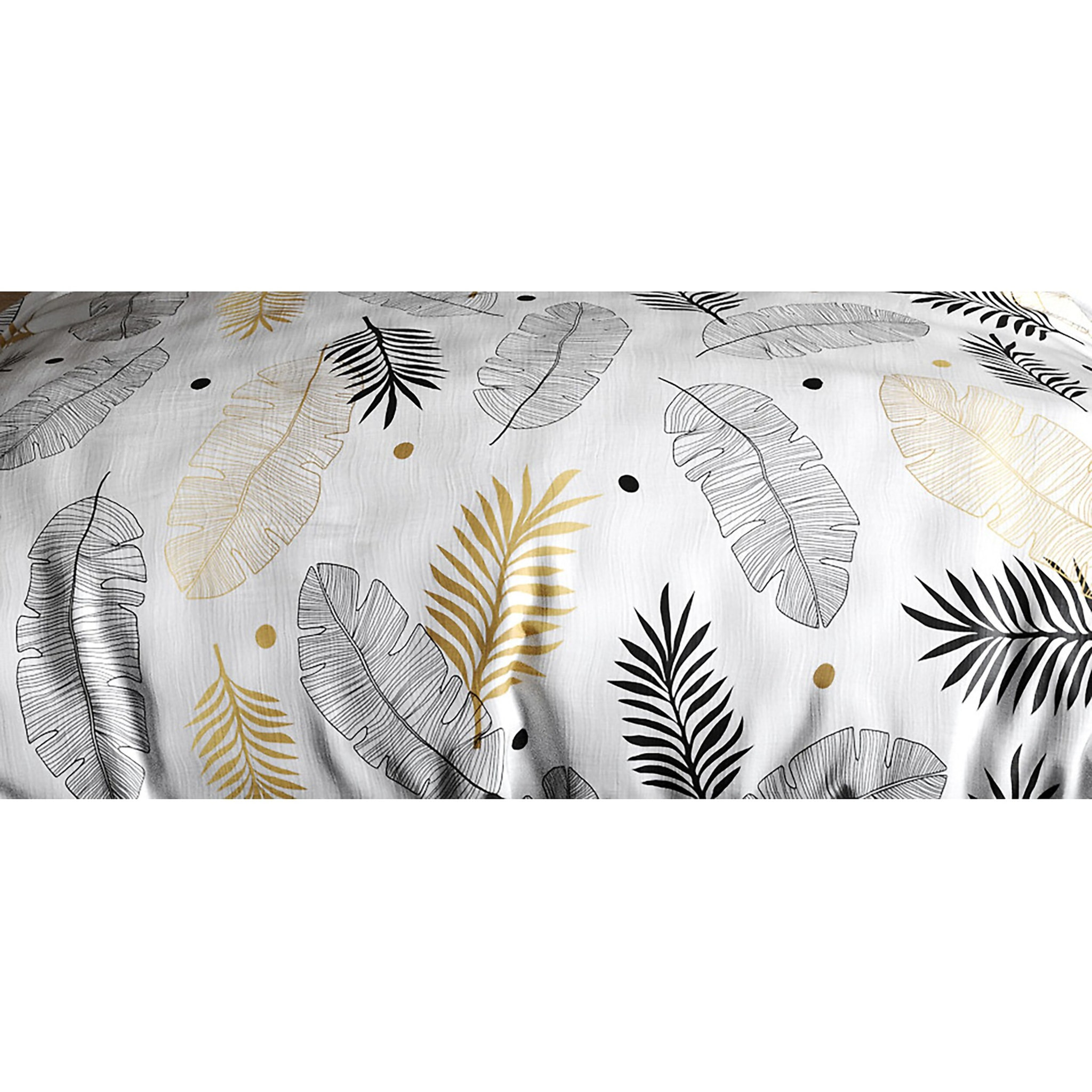 Parure De Drap 3pcs avec Drap Housse 90x190cm 100% Coton 57fils Envole