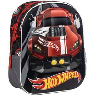 Mochila Infantil 3D Hot Wheels