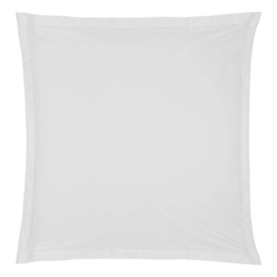 Taie d'oreiller - coton - blanc - 63x63 cm