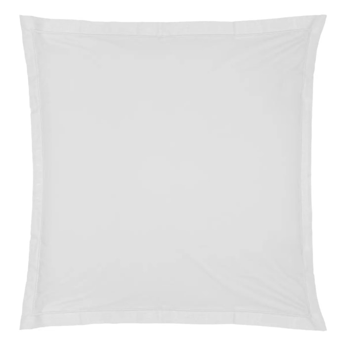 Taie d'oreiller - coton - blanc - 63x63 cm