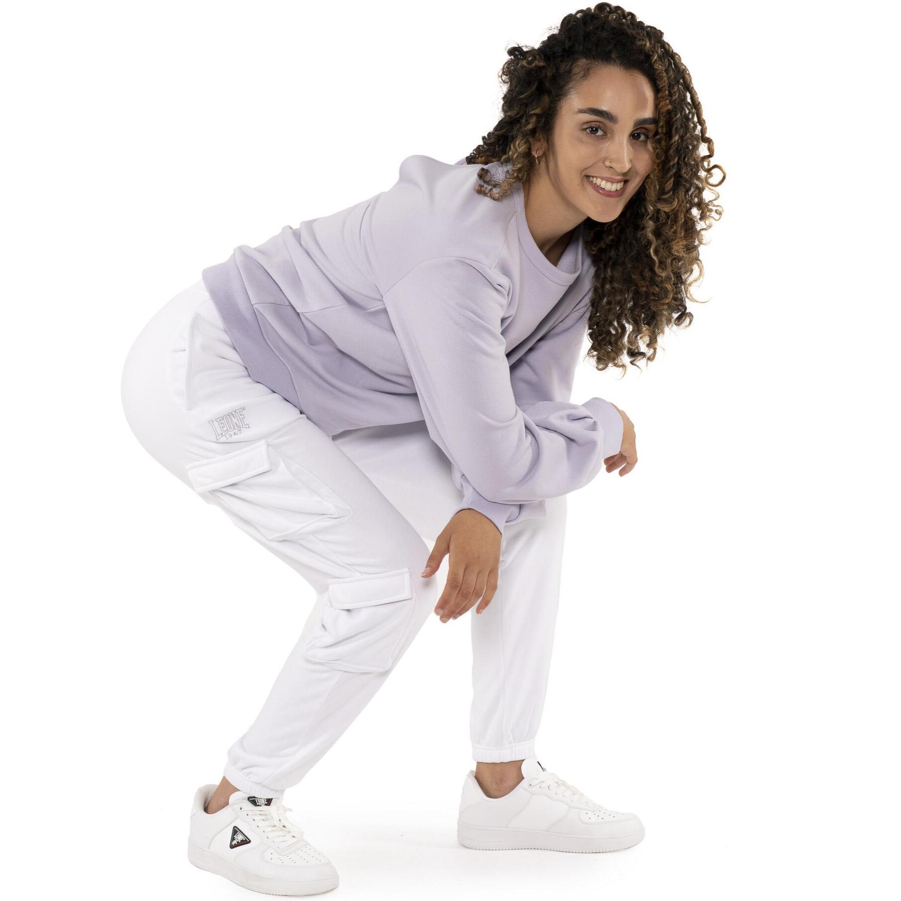 Pantalone con tasconi non garzato da donna Leone Outdoor