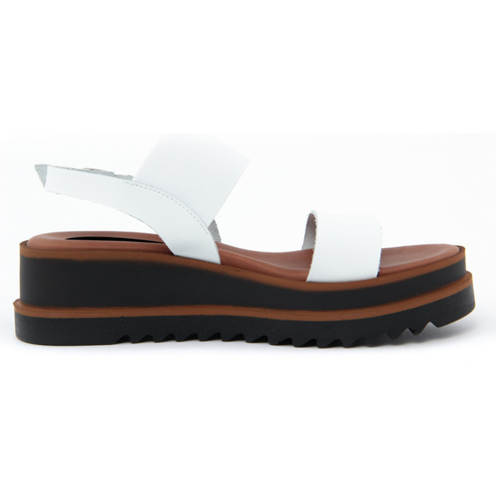 Sandalo platform Donna colore Bianco
