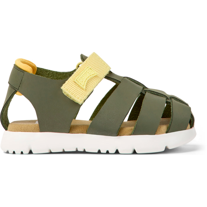 Sandalias - CAMPER Oruga - Verde - Piel de ante