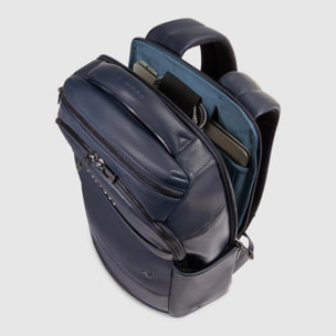 Piquadro Zaino personalizzabile porta pc e iPad®mini con protezioni antiurto e RFID